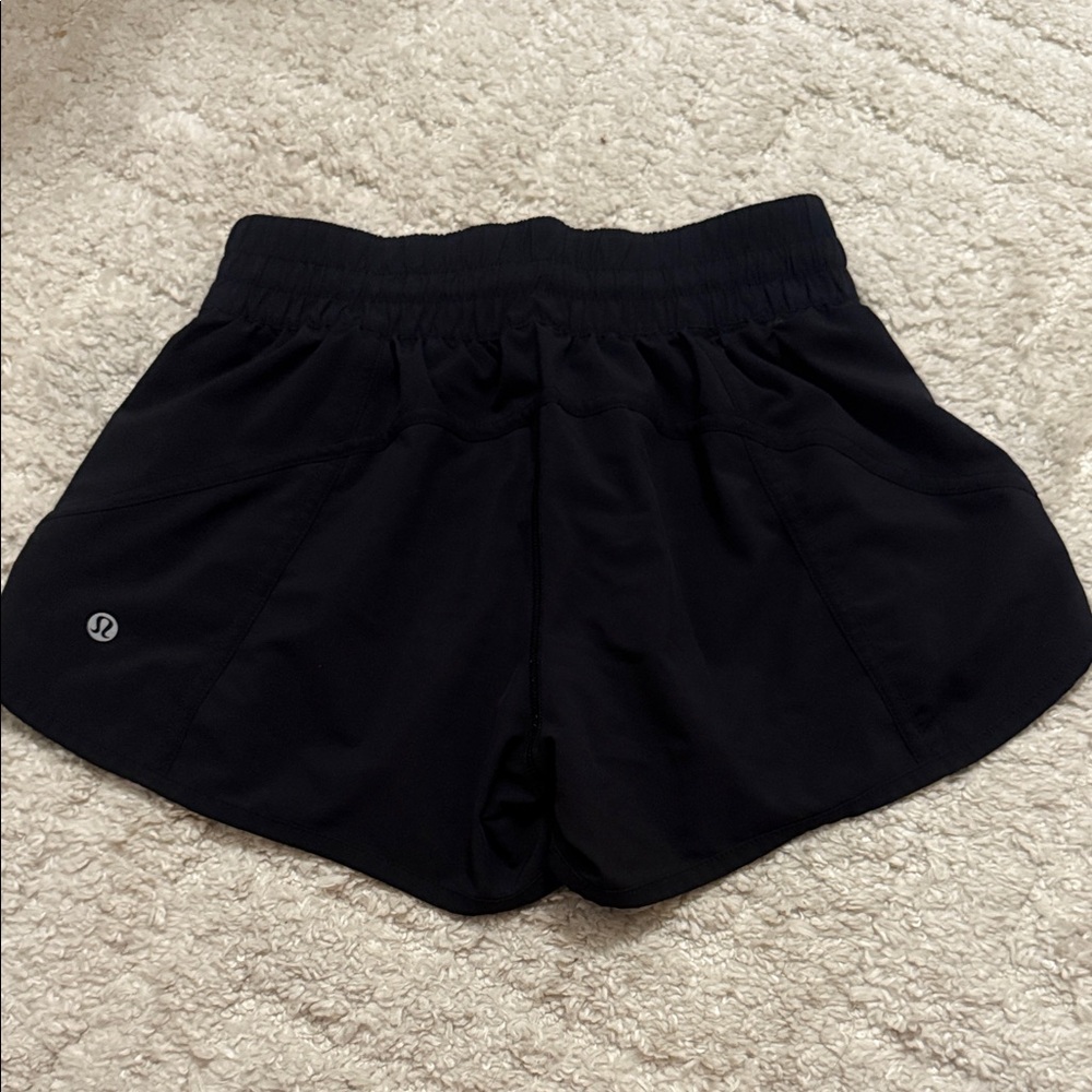 lululemon athletica Women's Black Athletic Shorts